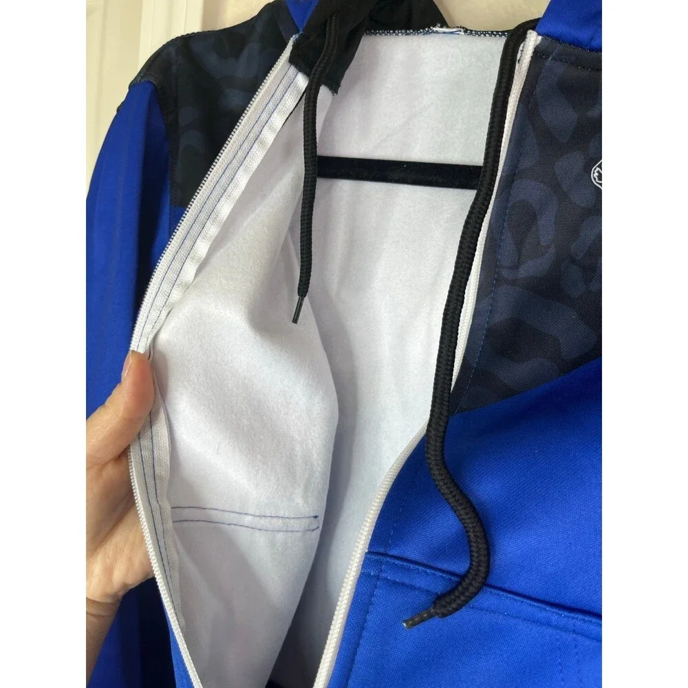 Boys Youth Jersey Dekalb Lite Sports Zip Hoodie Set Size Small Youth #667